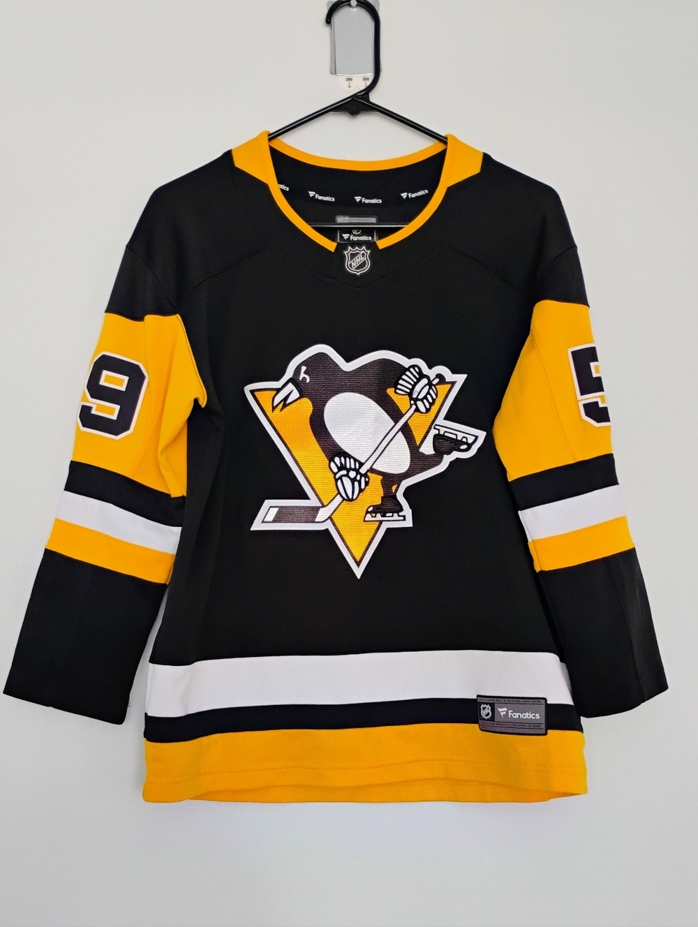 Pittsburgh Penguins Jake Guentzel Fanatics NHL Hockey Jersey Like New Youth L/XL